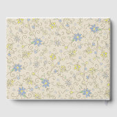 カウボーイベビーシャワーカントリー西ブルーボーイ ゲストブック (裏面)