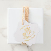 カウボーイベビーシャワーカントリー西ブルーボーイ フェイバータグ (箱)