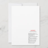 カウボーイベビーシャワーゲーム – 編集可能な名前、5 x 7サイズ 招待状 (裏面)