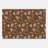 カウボーイベビーシャワー誕生日 ラッピングペーパーシート (正面3)