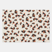 カウボーイベビーシャワー誕生日 ラッピングペーパーシート (正面)