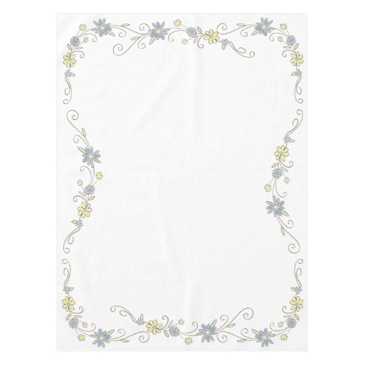 カウボーイベビーシャワー テーブルクロス (正面)