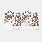 カウボーイベビーシャワー フェイバーボックス (折り畳みなし)