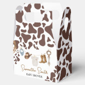 カウボーイベビーシャワー フェイバーボックス (オープン)