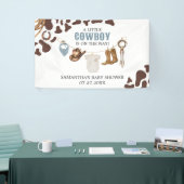 カウボーイベビーシャワー 横断幕 (トレードショー)