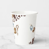 カウボーイベビーシャワー 紙コップ (左)