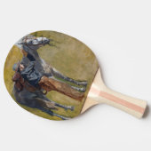 カウボーイホースオールドウェスト・トマス・エイキンズ 卓球ラケット (横)