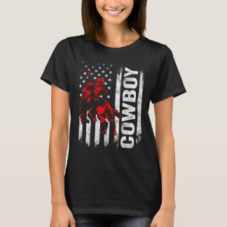 カウボーイホースショーホーセック乗馬ライダー3 Tシャツ