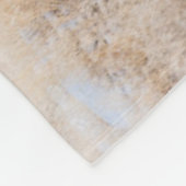 カウボーイホースドライブオンハイドアウトランチ フリースブランケット (角)