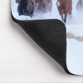 カウボーイホースドライブ | Hideout Ranch Shell, Wyoming マウスパッド (コーナー)