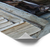 カウボーイホースバーンサドル南西ポスター ポスター (角)