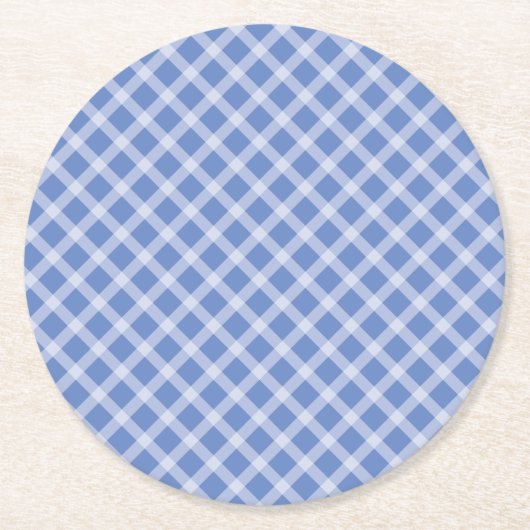 カウボーイホースポニーかわいい1st誕生日パーティーテーマ ラウンドペーパーコースター (正面)