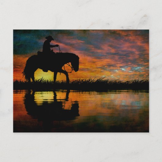 カウボーイポストカード ポストカード (正面)