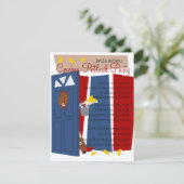 カウボーイポトラックパーティー 招待状 (スタンド正面)