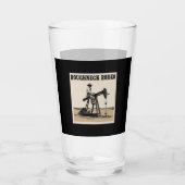 カウボーイポンプJack Rodeoデザイン、西オイルフィールド タンブラーグラス (裏面)
