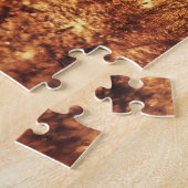 カウボーイポートレートアメリカ国旗のテーマ。 ジグソーパズル (側面)