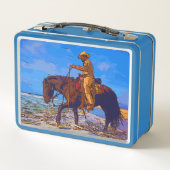 カウボーイマウント メタルランチボックス (裏面)