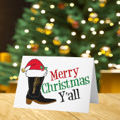 カウボーイメリークリスマスイオール シーズンカード
