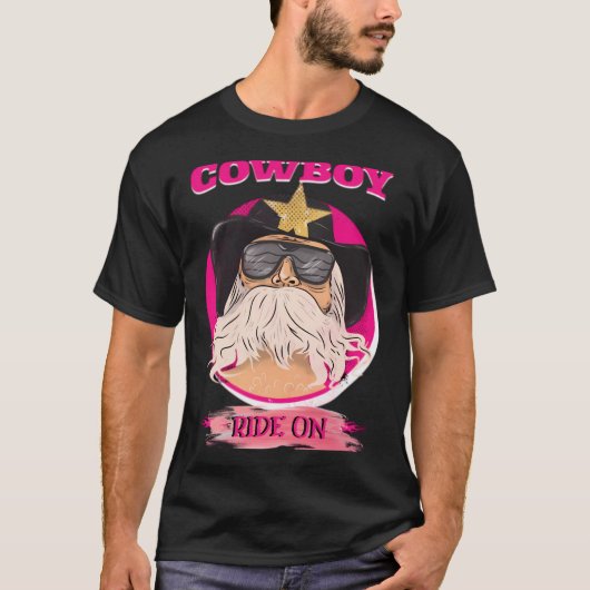 カウボーイモーターサイクル Tシャツ (正面)