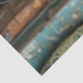 カウボーイユニークブーツを顔で分離 薄葉紙 (詳細)