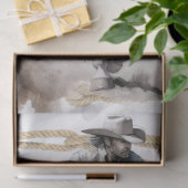 カウボーイライドウェスタンマンホース 薄葉紙 (ギフト)