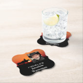 カウボーイライドホースアットサンセットお祝いオブライフ ペーパーコースター (インサイチュ)