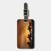 カウボーイラゲッジタグ ラゲッジタグ (正面縦)