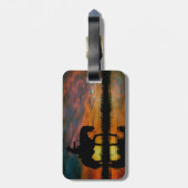 カウボーイラゲッジタグ ラゲッジタグ (裏面縦)