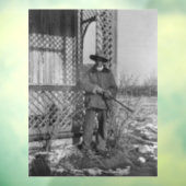 カウボーイランチャーまたは旧西のカナダの法律 ウィンドウサイン (シート3)