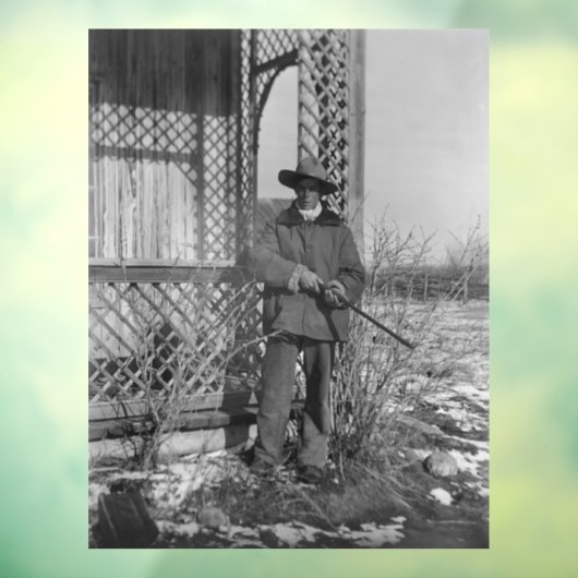 カウボーイランチャーまたは旧西のカナダの法律 ウィンドウサイン (シート3)