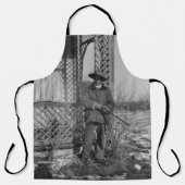 カウボーイランチャーまたは旧西のカナダの法律 エプロン (正面)