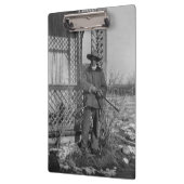 カウボーイランチャーまたは旧西のカナダの法律 クリップボード (左)