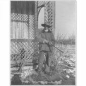 カウボーイランチャーまたは旧西のカナダの法律 シール (正面)