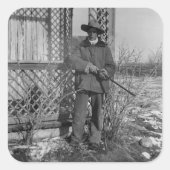 カウボーイランチャーまたは旧西のカナダの法律 スクエアシール (正面)