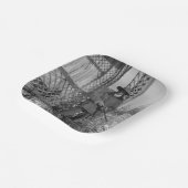 カウボーイランチャーまたは旧西のカナダの法律 ペーパープレート (傾斜あり)