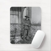 カウボーイランチャーまたは旧西のカナダの法律 マウスパッド (マウス)