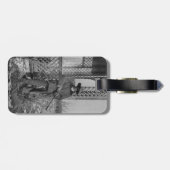 カウボーイランチャーまたは旧西のカナダの法律 ラゲッジタグ (裏面横)