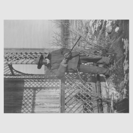 カウボーイランチャーまたは旧西のカナダの法律 薄葉紙 (正面)