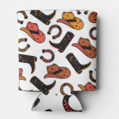 カウボーイランチ:ワイルドウエストシームレス。 缶クーラー (裏面)