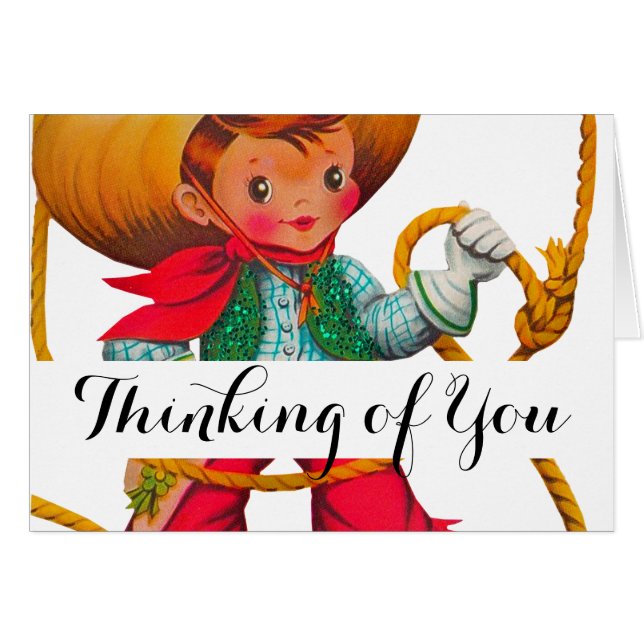 カウボーイレトロボーイチャイルドカワイウェスタン (正面横)