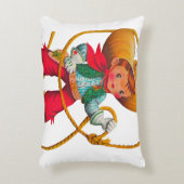 カウボーイレトロボーイチャイルドカワイウェスタン アクセントクッション (正面(垂直))