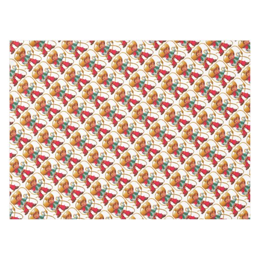 カウボーイレトロボーイチャイルドカワイウェスタン テーブルクロス (正面(横))