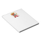 カウボーイレトロボーイチャイルドカワイウェスタン ノートパッド (アングル)