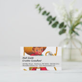 カウボーイレトロボーイチャイルドカワイウェスタン 名刺 (スタンド正面)