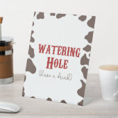 カウボーイロデオウェスタンウォーターリングホールドリンクパーティー 台座サイン (インサイチュ)