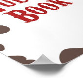 カウボーイロデオウエスタンゲストブックパーティーサイン ポスター (角)