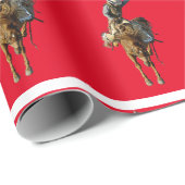 カウボーイロデオウエスタンスタイルラッピング紙 ラッピングペーパー (ロールコーナー)