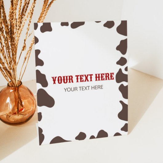 カウボーイロデオウエスタンワイルドウェストカスタムパーティー 台座サイン