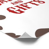 カウボーイロデオ西カードとギフトパーティー標識 ポスター (角)