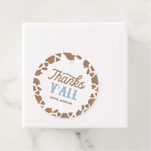 カウボーイロデオ誕生日パーティーありがとう フェイバータグ (インサイチュ)